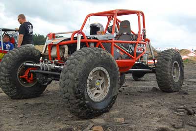 A picture from the World Extreme Rock Crawling Championship Series, aka W.E. Rock.