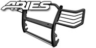Aries Black One Piece Grille Guard