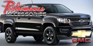 Performance Accessories Leveling Kits for Colorado/Canyon
