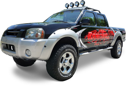 2004 Nissan frontier suspension lift kit #2