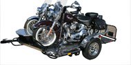 Motorcycle Drop Tail Trailers and Accessories