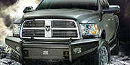 Charm and Protection with Fab Four Black Steel Elite Bumper 