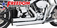 Freedom Performance Independence <br>Full System V Twin Exhaust 