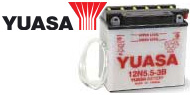 Yuasa Streetbikes <br>Conventional Batteries