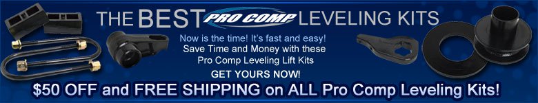 Lowest Prices on Pro Comp Leveling Lift Kits