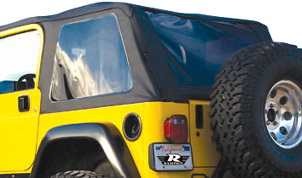 Storing jeep wrangler windows #3