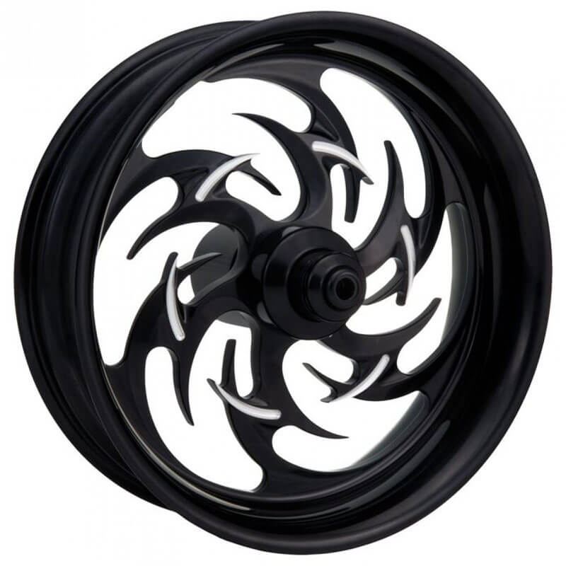 Reaper Black wheel featuring sophisticated 5-spoke design