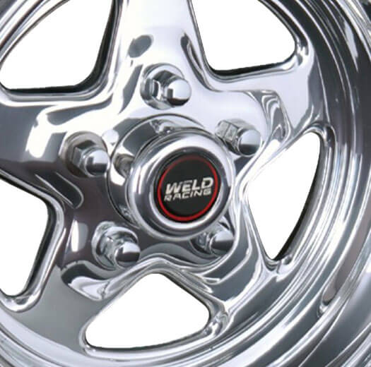 Weld Wheels 96 Pro Star Polished Wheels 4945