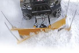 ATV plows are cheap any easy to use.