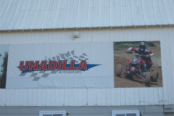 Picture showcasing Unadilla banner