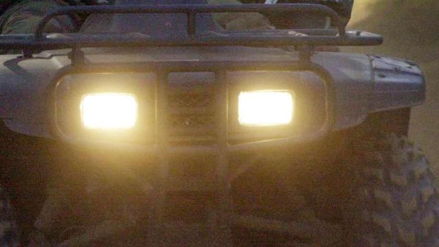  ATV with led lights