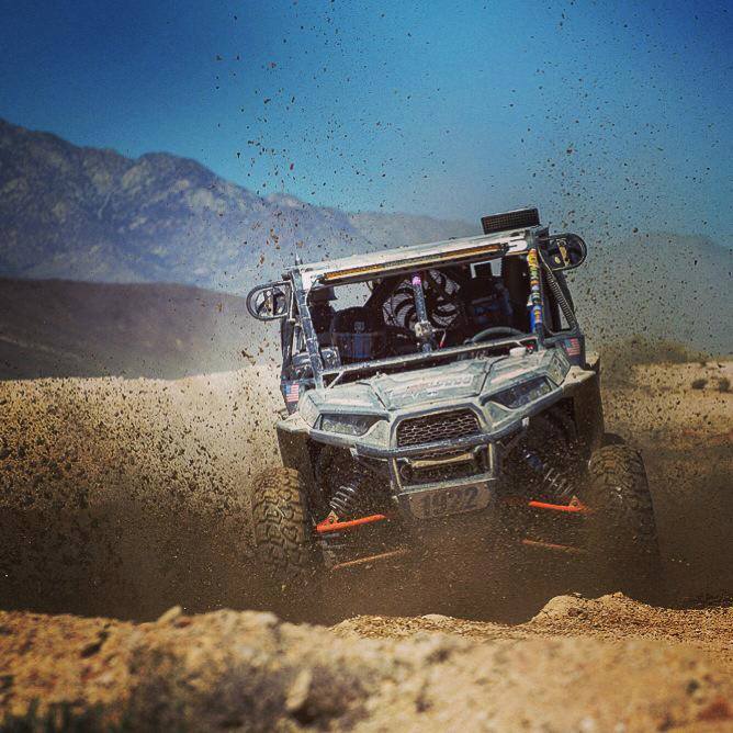 ATV in the desert