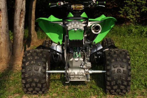  Lime green ATV
