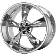 AR605 Torq Thrust M 20" x 10" 5x4.5 OS: 45 CB: 72.6 BS: 7.27 - Chrome Plated