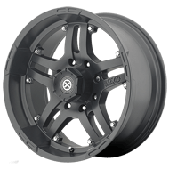 ATX Series Artillery Cast Iron Black 16" X 9" 8X165.10, 8X6.5 Os: -12 Bs: 4.53