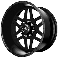 Liberty SS8: 22x10, 8x180, OS:-25, Bore:124, BS:4.5"-Blk Txtrd-Mchnd Windows