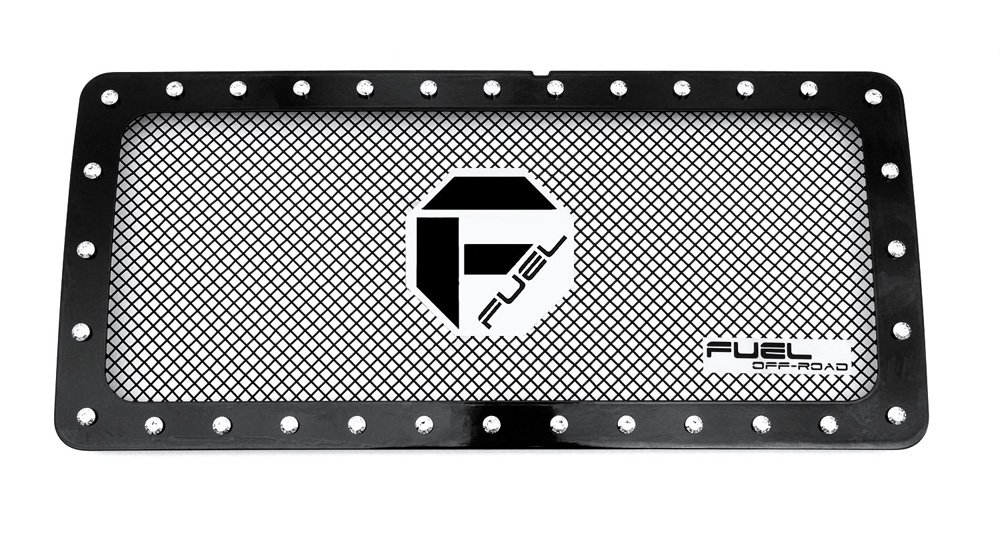 Show case of an aftermarket billet grill from Fuel