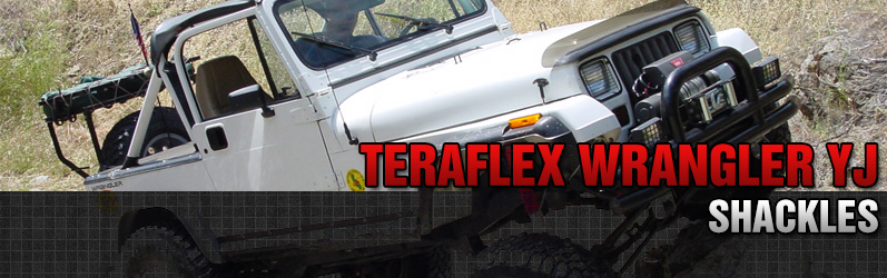 Jeep yj teraflex shackles #5