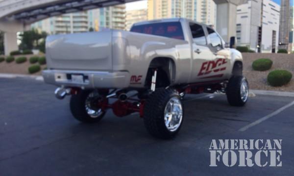 Ford truck with American Force wheels