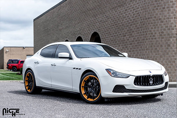 Maserati all white