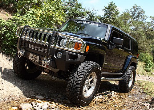 lifted Hummer H2