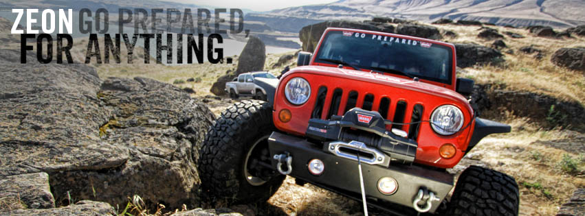 Warn winch bumpers on Jeep