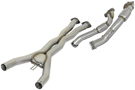 48-34131-PK 2014-19 Corvette; MACH Force-Xp 3" Street Series Con. Pipes and X-Pipe Perf. Pkg w/ Cat