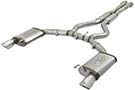 452-49-33087-P MACH Force-Xp 3" 304 SS Cat-Back Exhaust Sys. w/ Resonator Polished Tips