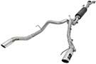 452-49-33094-P Rebel Series 3" to 3½" Cat-Back Exhaust System w/ Polished Tips