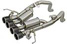 49-34056-C MACH Force-Xp 3" to 2½" Axle-Back Exhaust System w/ Carbon Fiber Tips