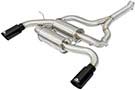 49-36325-B 2012-15 BMW 335i/ix/435i/14-16 ix L6-3L; MACH Force-Xp 2.5" 304 SS Axle-Back Exhaust Sys w/ Blk Tip