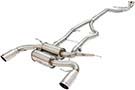 49-36328-P 2011-13 BMW 335i (E90/92); MACH Force-Xp 3" to 2.5" Stainless Steel Cat-Back Exhaust Sys w/ Pol. Tip