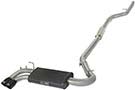 49-36329-B 2012-16 BMW 328i/428i; MACH Force-Xp 3" to 2¼" SS Cat-Back Exhaust System w/ Black Tip