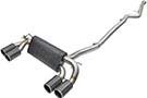 49-36330-C 2016-18 M2 (F87) L6-3.0L N55; MACH Force-Xp 3" to 2.5" SS Down-Pipe Back Exhaust Sys w/ CF Tips