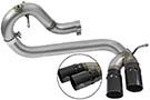 452-49-44065-B Rebel Series 3" 409 SS DPF-Back Exhaust System w/ Black Tips