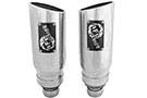 49C42046-P  Tip 5" O.D. 409 SS Rolled Edge, MACH Force-Xp 4" Inlet 12" Length (Polished)