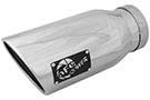 49T50702-P15  Tip 7" O.D. 304 SS Rolled Edge, Single Wall, MACH Force-Xp 5" Inlet 15" Length (Polished)