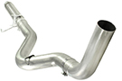 aFe Large Bore-HD 5-inch 409 SS DPF-Back Exhaust System