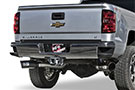 aFe POWER Large Bore HD Exhaust System installed on a Chevy Silverado