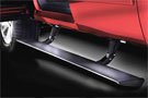 AMP Research PowerStep LED Lights illuminate the truck's door step