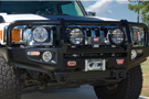 ARB Deluxe Bull Bar installed on a Hummer H3