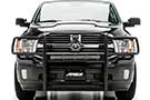 Dodge Ram sporting Pro Series Black Grille Guard by Aries Automotive