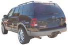 Ford Explorer sporting AVS Slots Taillight Covers
