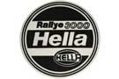 White Hella Rallye 3000 Series Stone Shield
