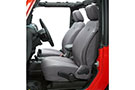 Bestop Front Seat Covers in charcoal