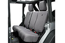 Bestop Rear Seat Covers in charcoal