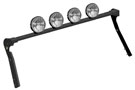 	CARR XRS rota light bar accommodates up to 4 auxiliary lights