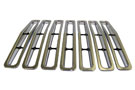 Grille Set Insert 7-Piece, Snap-In (Chrome)