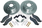 Performance Brake Kit, Front Drilled & Slotted for TJ/Cherokee