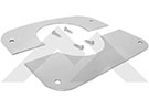 Crown Automotive Steering Column Cover, Stainless Steel